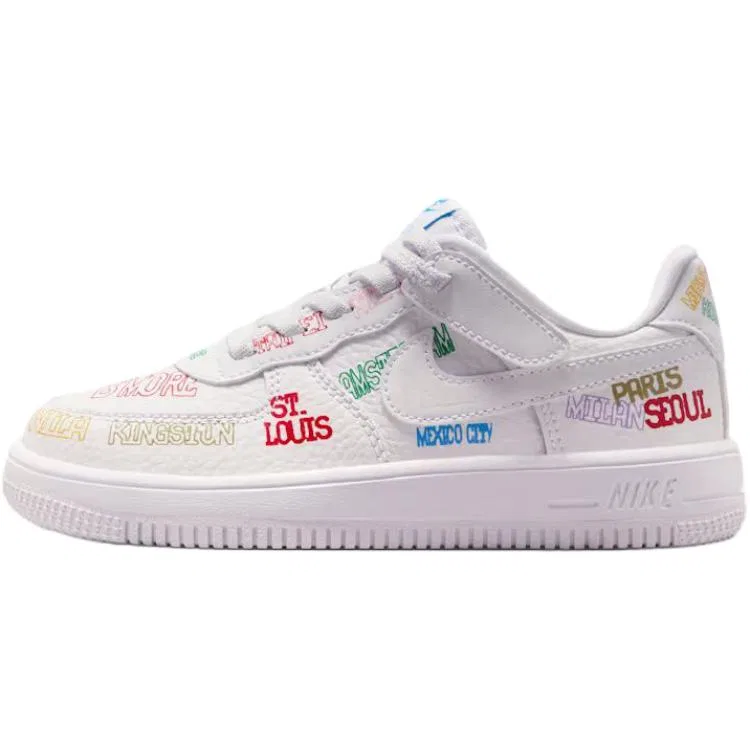 Кроссовки Air Force 1 Low top Kids' Skateboarding Shoes White Kids' Nike
