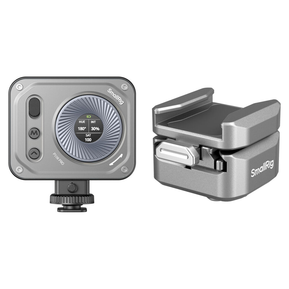 

Комплект светодиодных фонарей SmallRig Vibe P108 Pro с быстросъемным креплением HawkLock