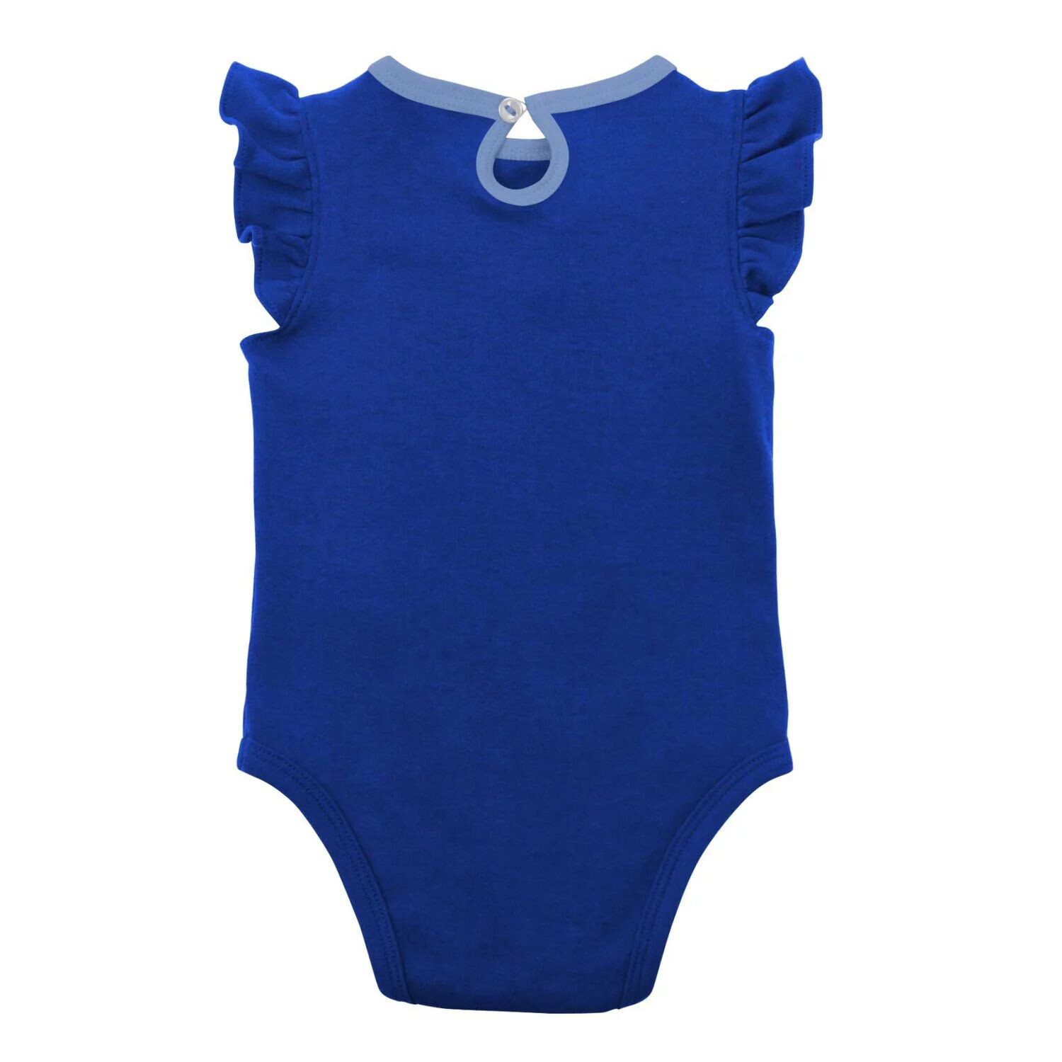Комплект из двух боди Royal/Heather Grey Toronto Blue Jays Little Fan для новорожденных и младенцев Outerstuff — фото 3