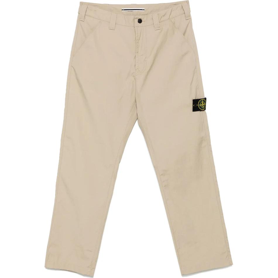 

Брюки с накладным карманом и логотипом STONE ISLAND, Light Umber