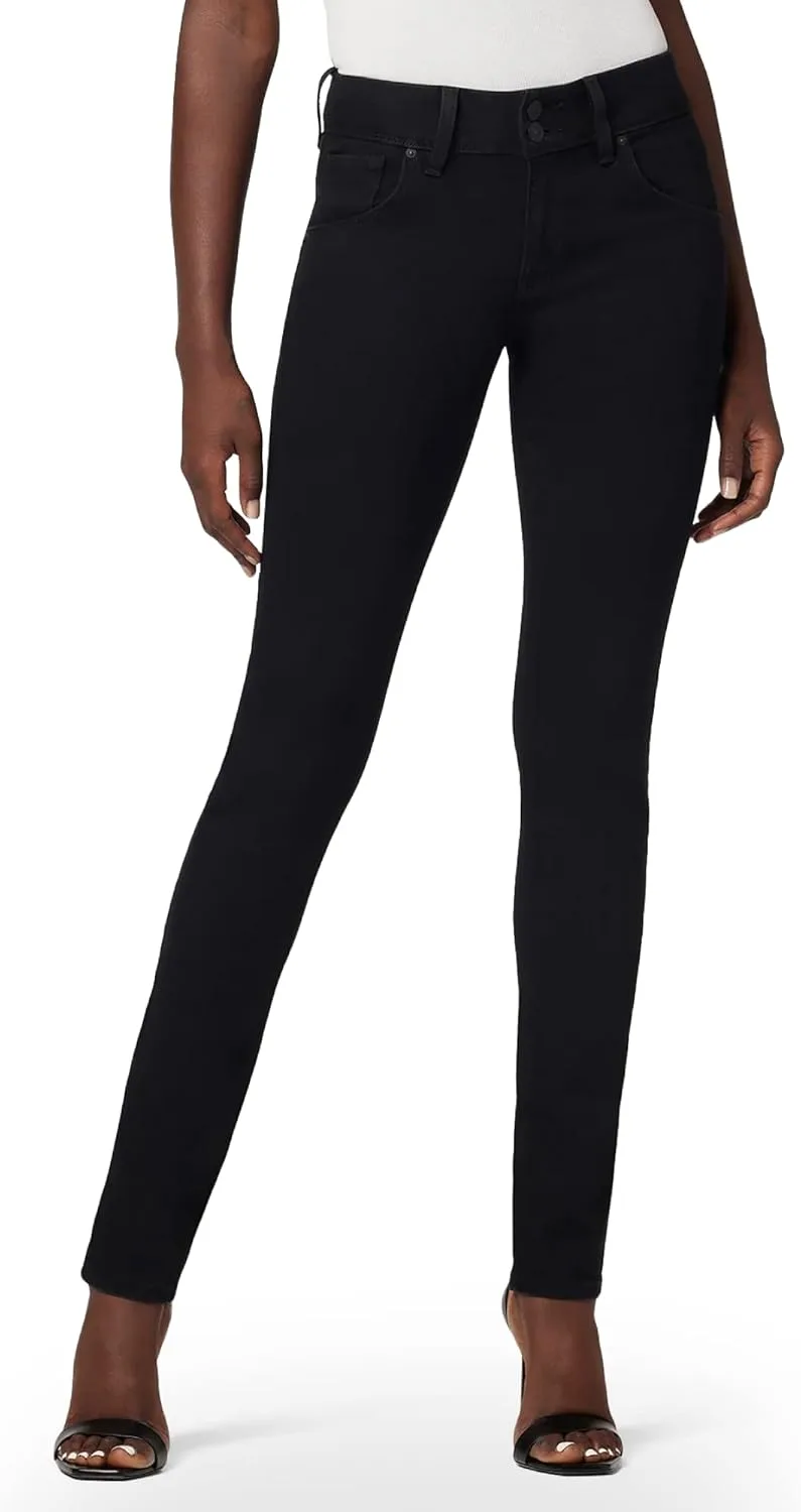 

Hudson Womens Collin Mid Rise Skinny Jean с задними карманами на клапане