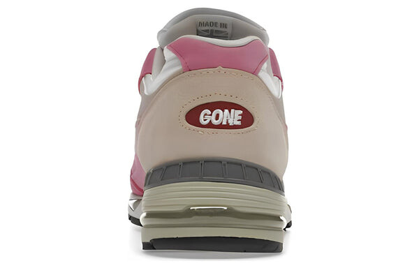 Кроссовки paperboy paris x la mjc x 991 сделано в англии New Balance, розовый — фото 4