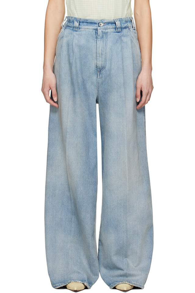 

Джинсы с пятью карманами Maison Margiela, синий