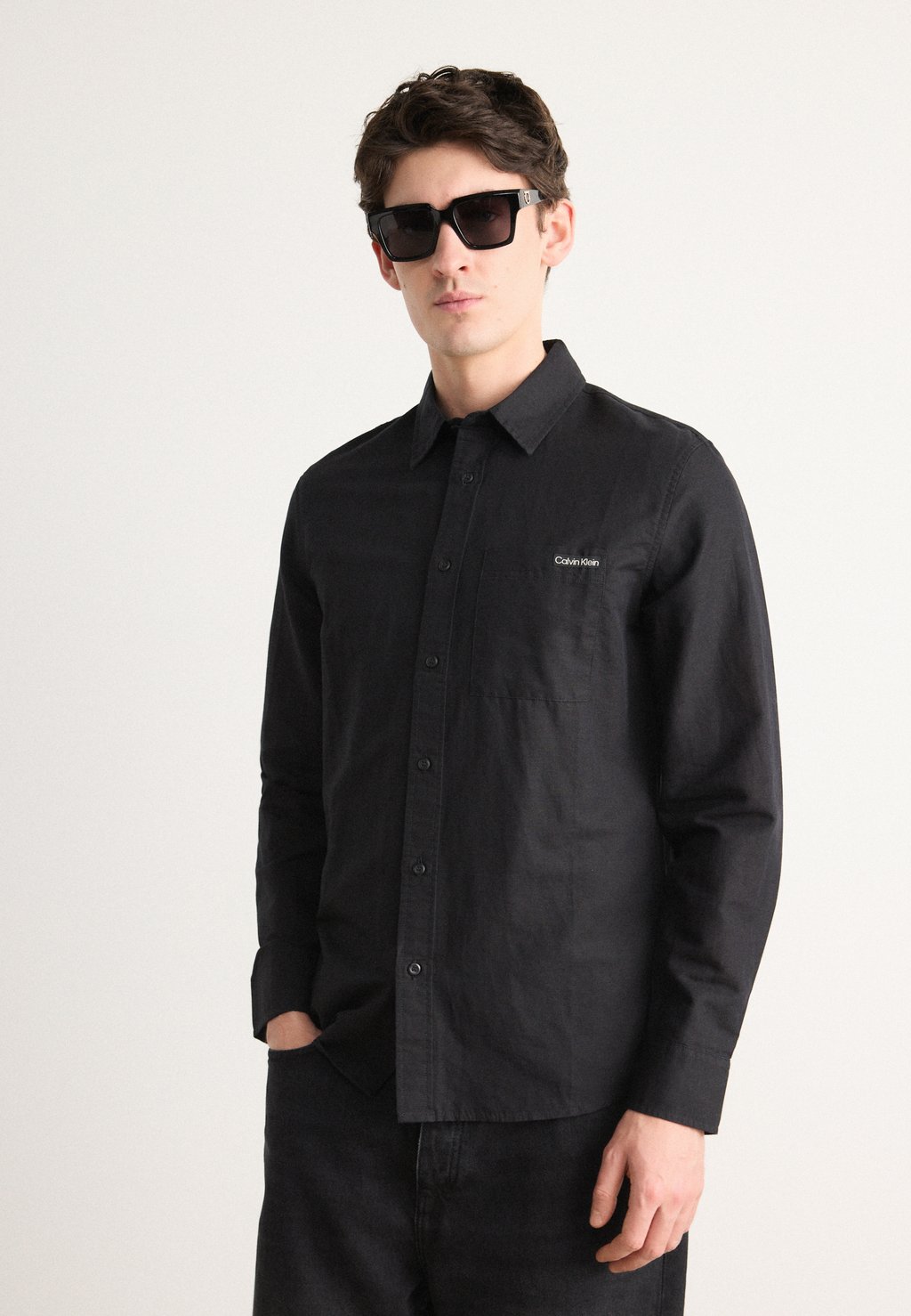 

Рубашка SHIRT Calvin Klein Jeans, черный