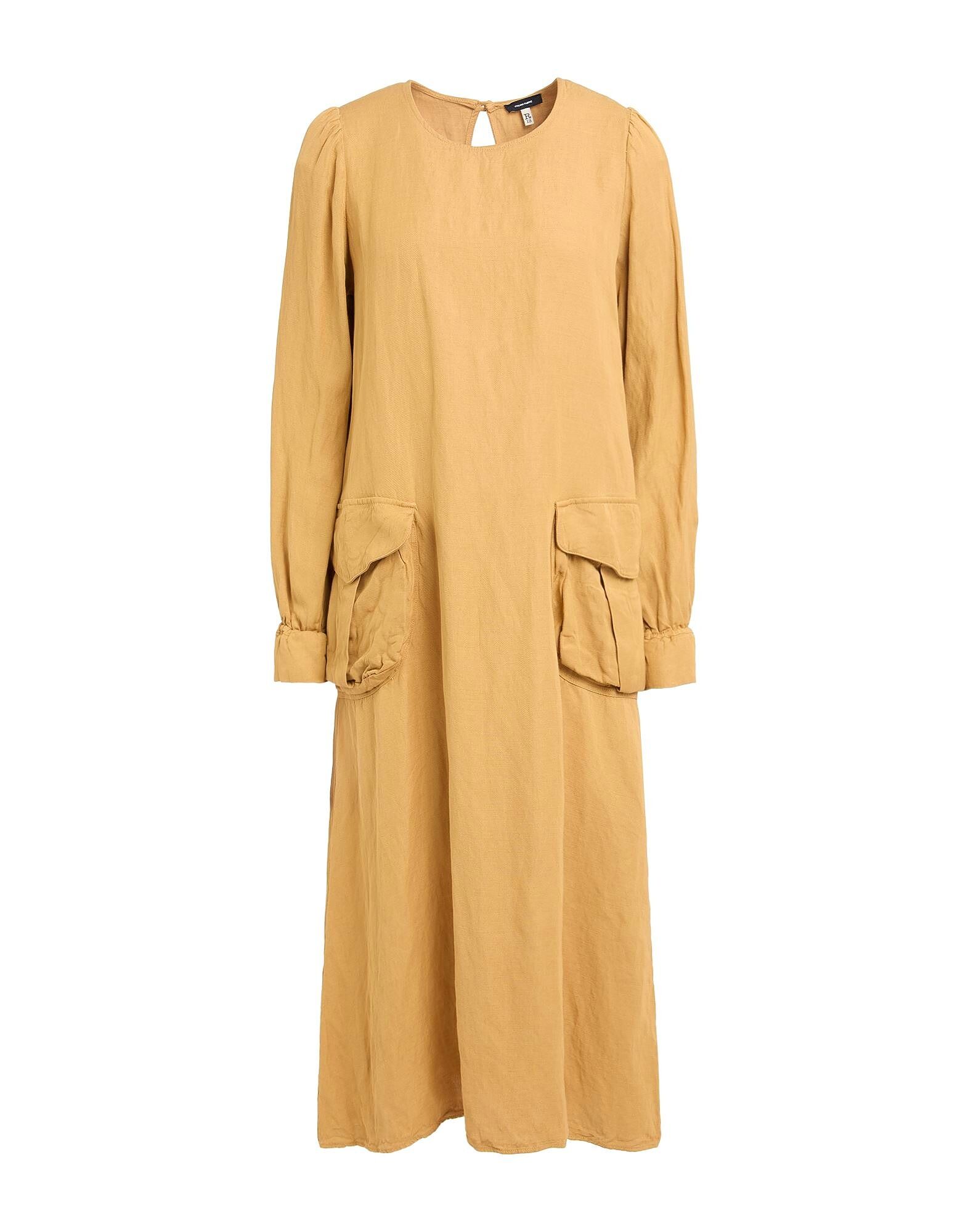 

Платье миди R13, песочный