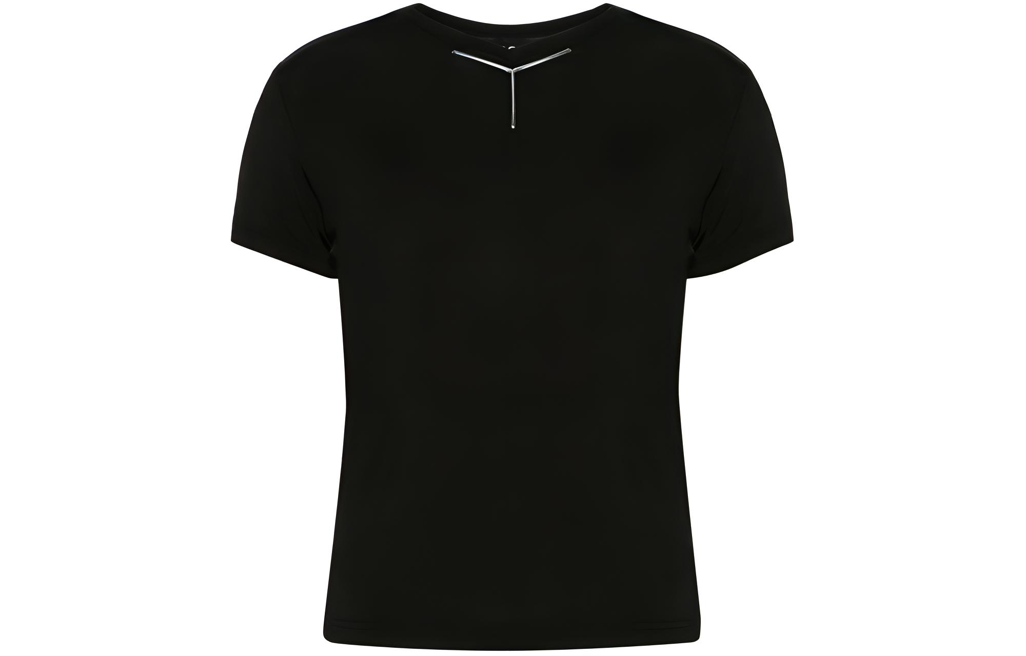 

Футболка с аппликацией логотипа Y/Project, черный