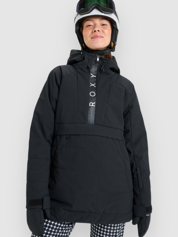 

Куртка для сноуборда Roxy Radiant Lines Overhead Jacke, true black