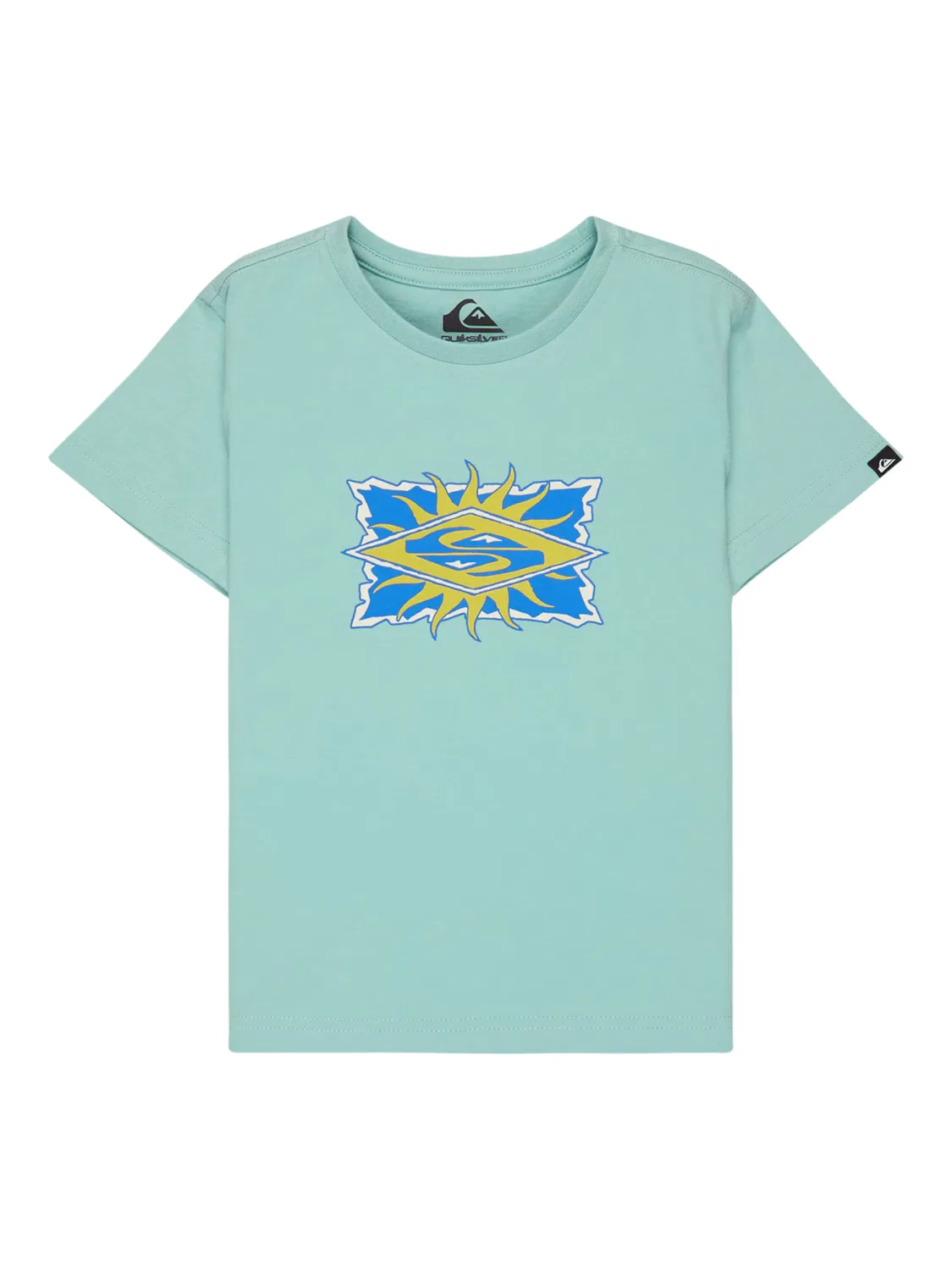 Футболка с надписью 'Ev Starfish Stamp' Quiksilver, Light Blue/Dark Blue