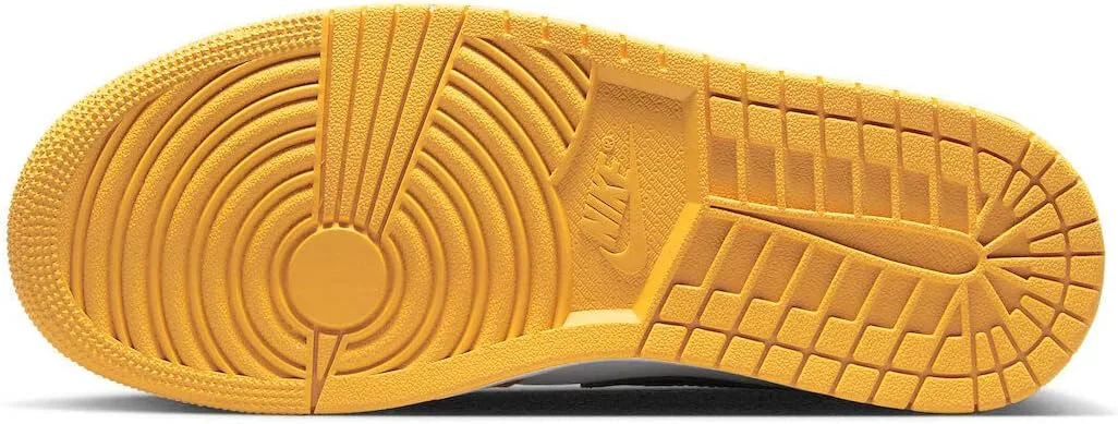 Мужские кроссовки Air Jordan 1 High Nike, белый/черный — фото 2