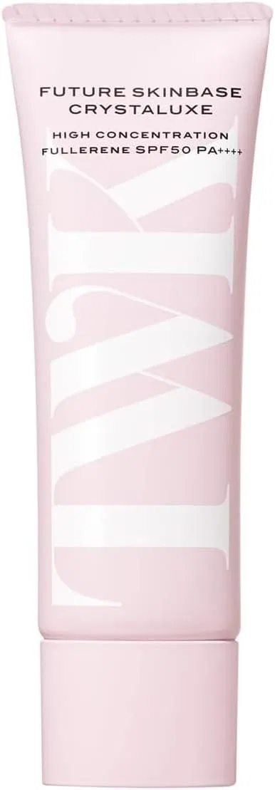 Солнцезащитный крем Kimishima Towako FTC TWK Future Skin Base Crystallux Sunscreen, 30 г, розовый