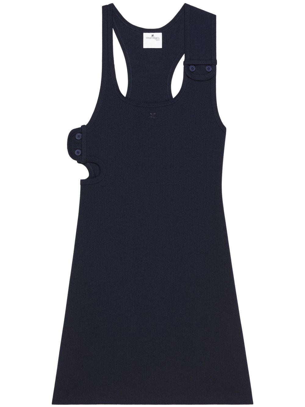 

Мини-платье Courrèges 90-х годов Courreges Pre, синий