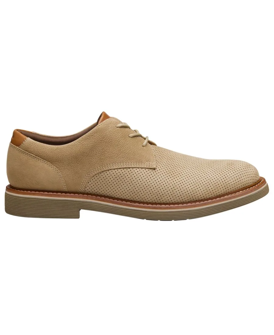 Men's Tyson Perfed Plain Toe Johnston & Murphy, Taupe — фото 2