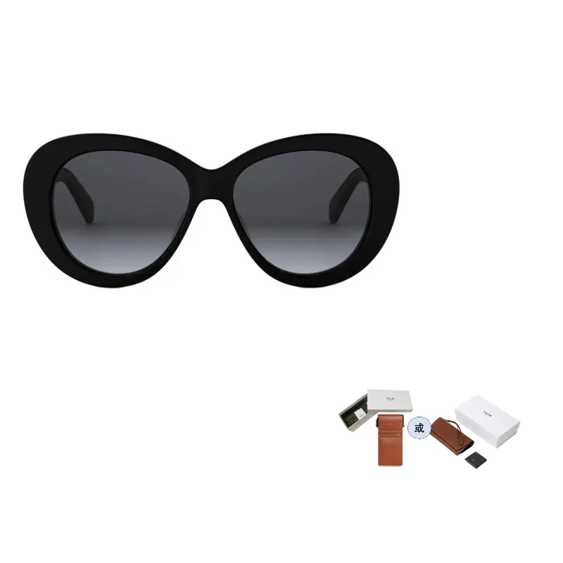 

CELINE Солнцезащитные очки Butterfly frame, Black