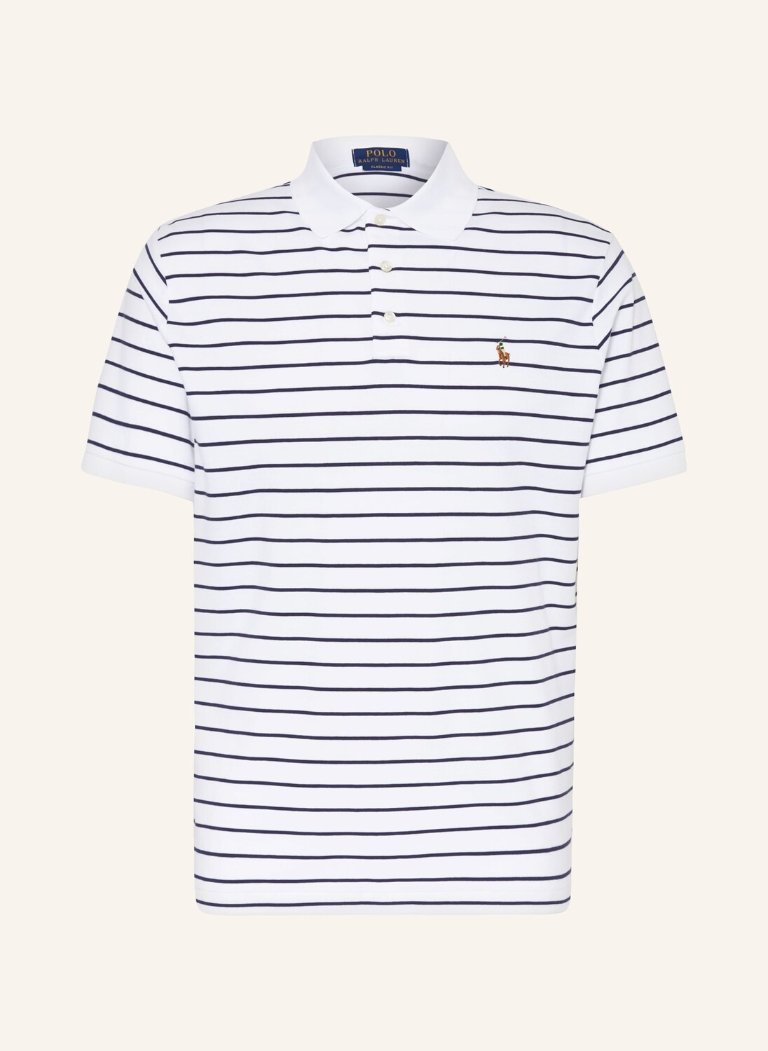 

Рубашка-Поло из джерси классического кроя Polo Ralph Lauren, белый