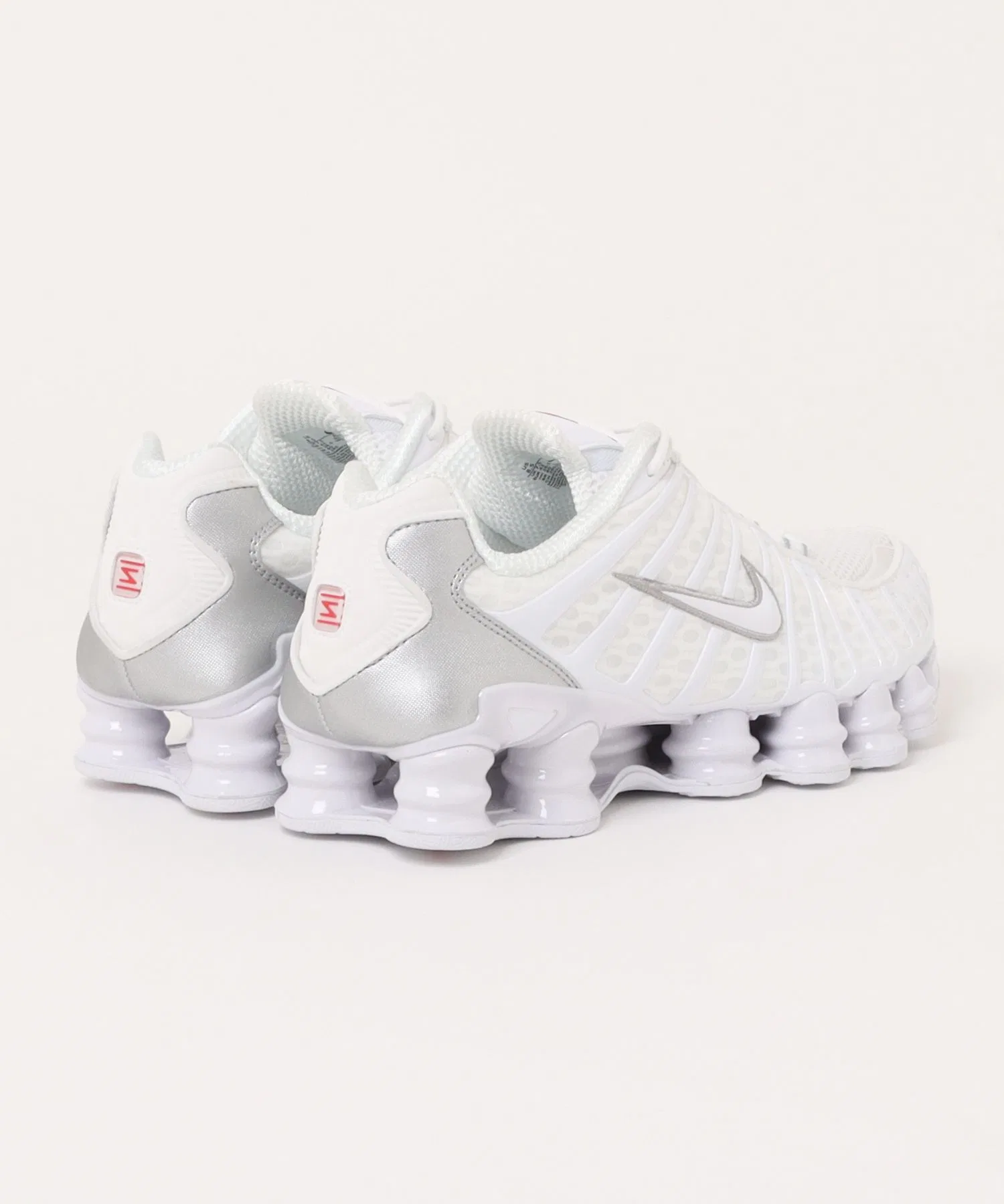 Мужские кроссовки Nike Shox TL белые — фото 2