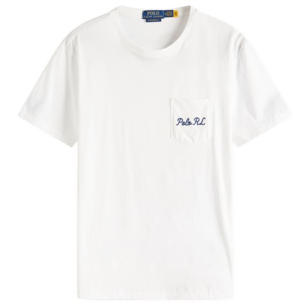 

Футболка с изображением медведя теннисного клуба Polo Ralph Lauren, белый