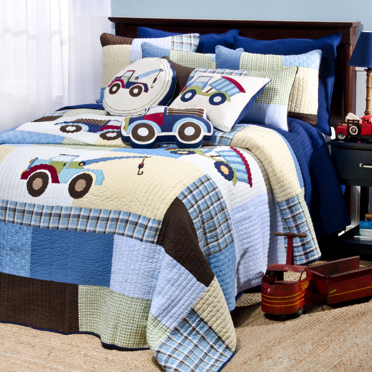 

Комплект одеяла и наволочек Levtex Home Twin XL, синий