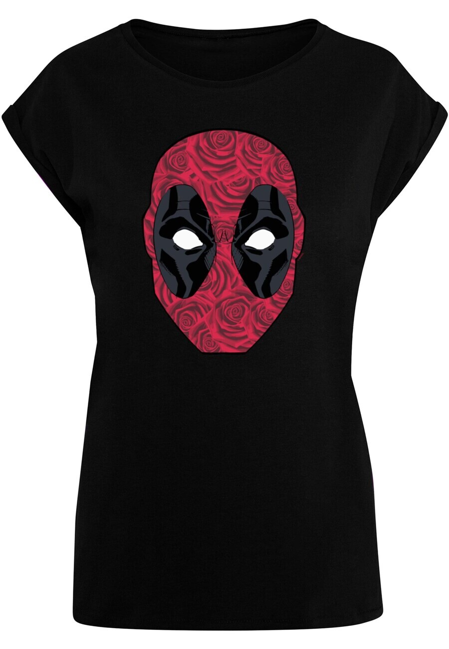 

Футболка ABSOLUTE CULT Shirt Deadpool - Head Of Roses, черный
