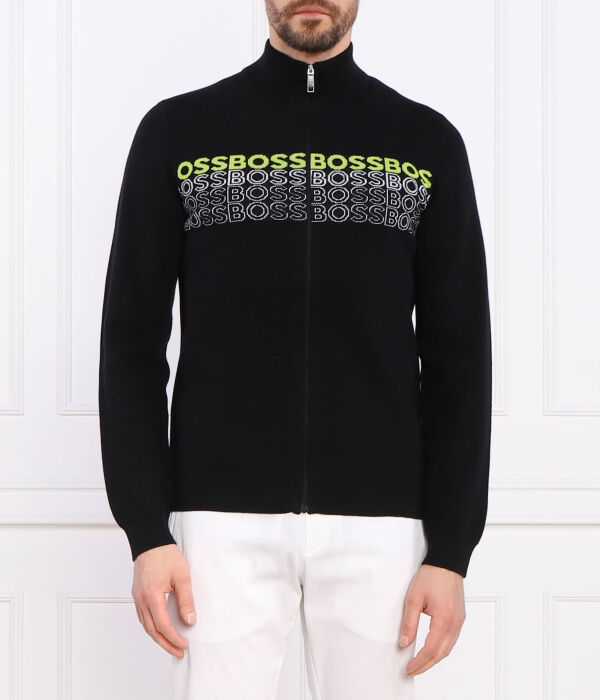

Свитер zightek Regular fit Boss Green, черный