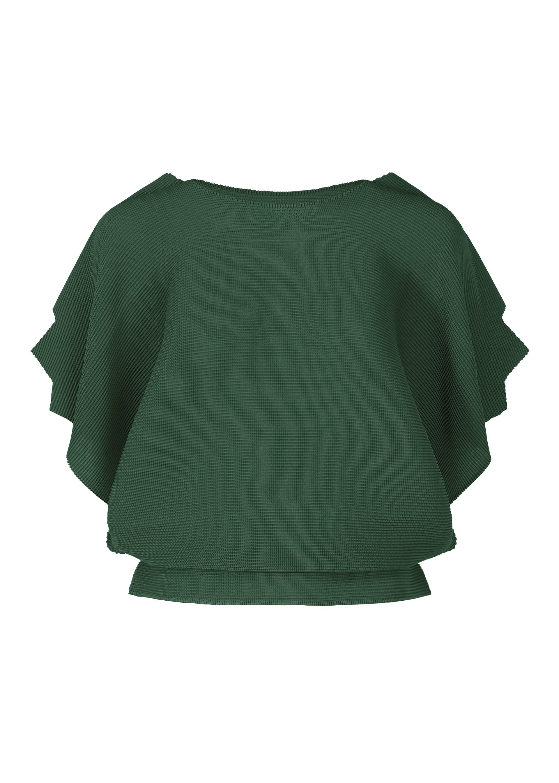 

Топ giza giza stretch pleats Me Issey Miyake, зеленый