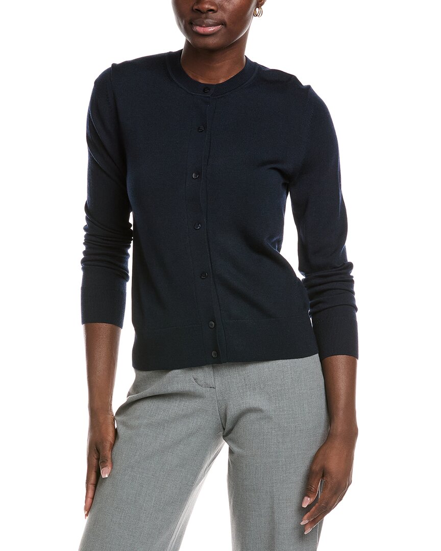 

Хьюго Босс Фаденаси шерстяной кардиган Hugo Boss, синий