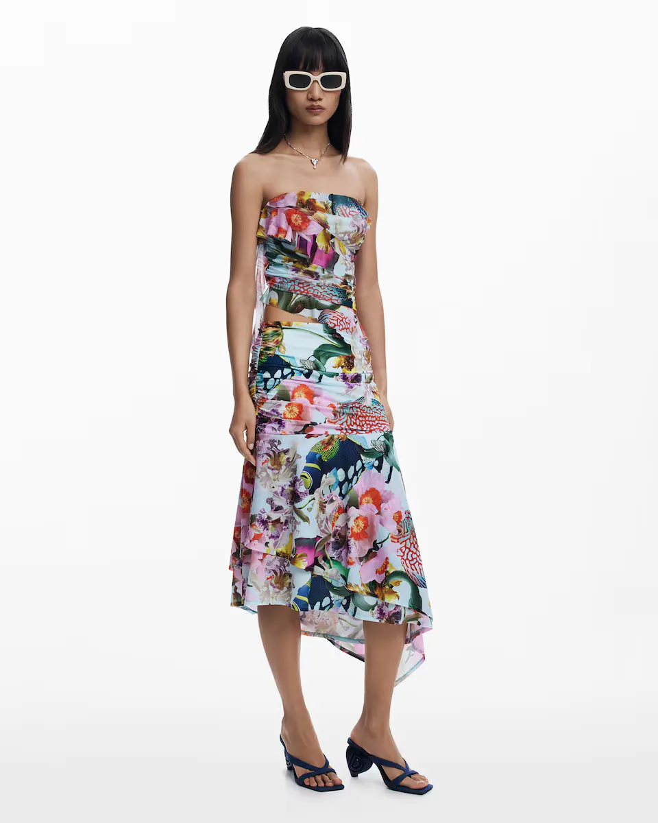 

Юбка от Кристиана Лакруа Desigual, мультиколор