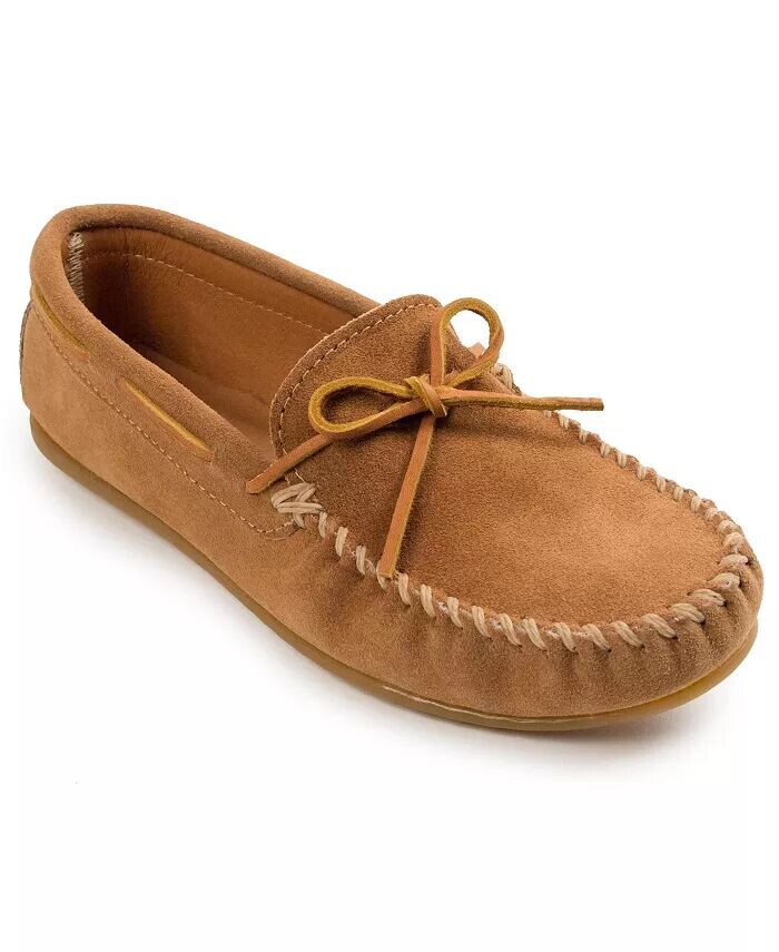 

Мужские замшевые классические мокасины Minnetonka, коричневый/бежевый
