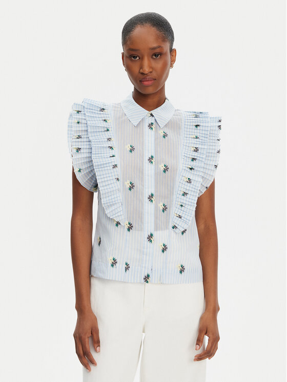 

Рубашка regular fit Must 252102725224 Munthe, голубой