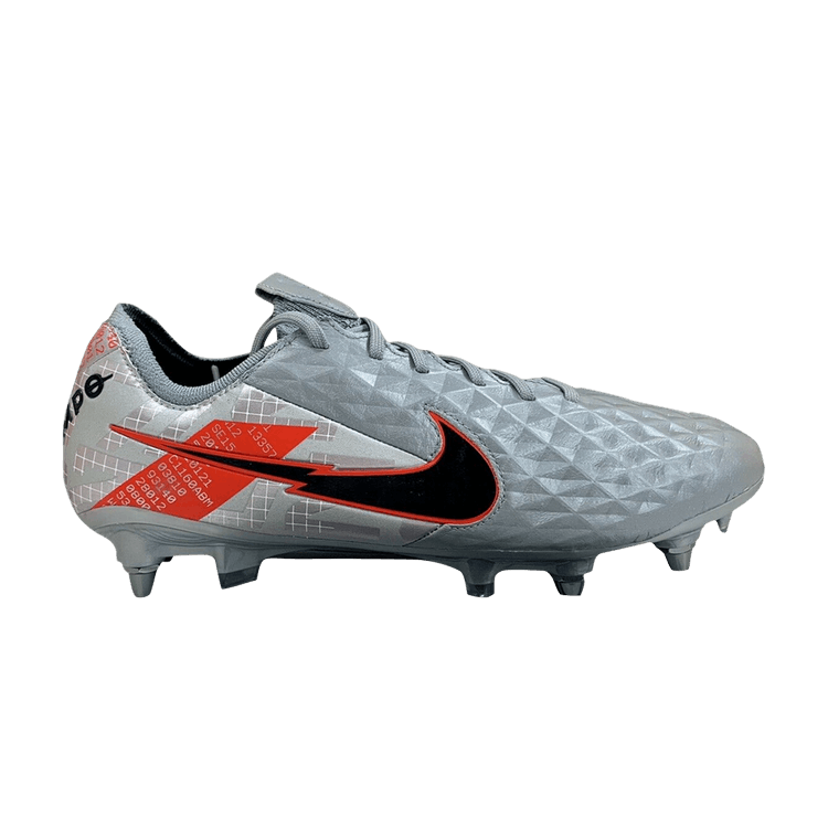 

Кроссовки Tiempo Legend 8 Elite FG 'Wolf Grey Bright Mango', серый