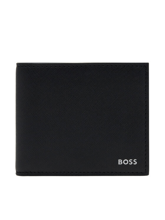 

Большой мужской кошелек 50536710 Boss, черный
