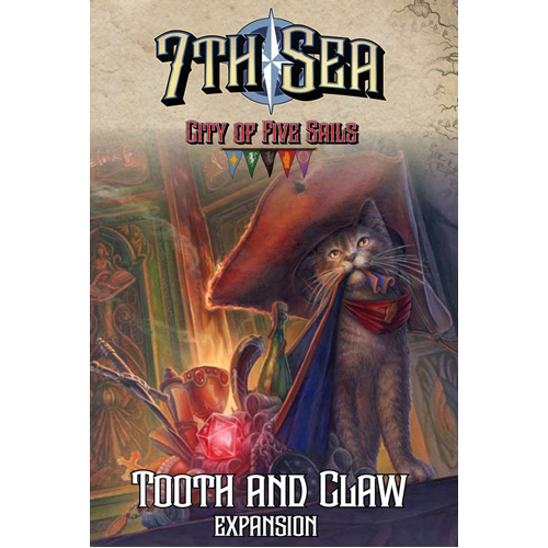 

Настольная игра 7Th Sea: City Of Five Sails Card Game: Tooth And Claw Expansion