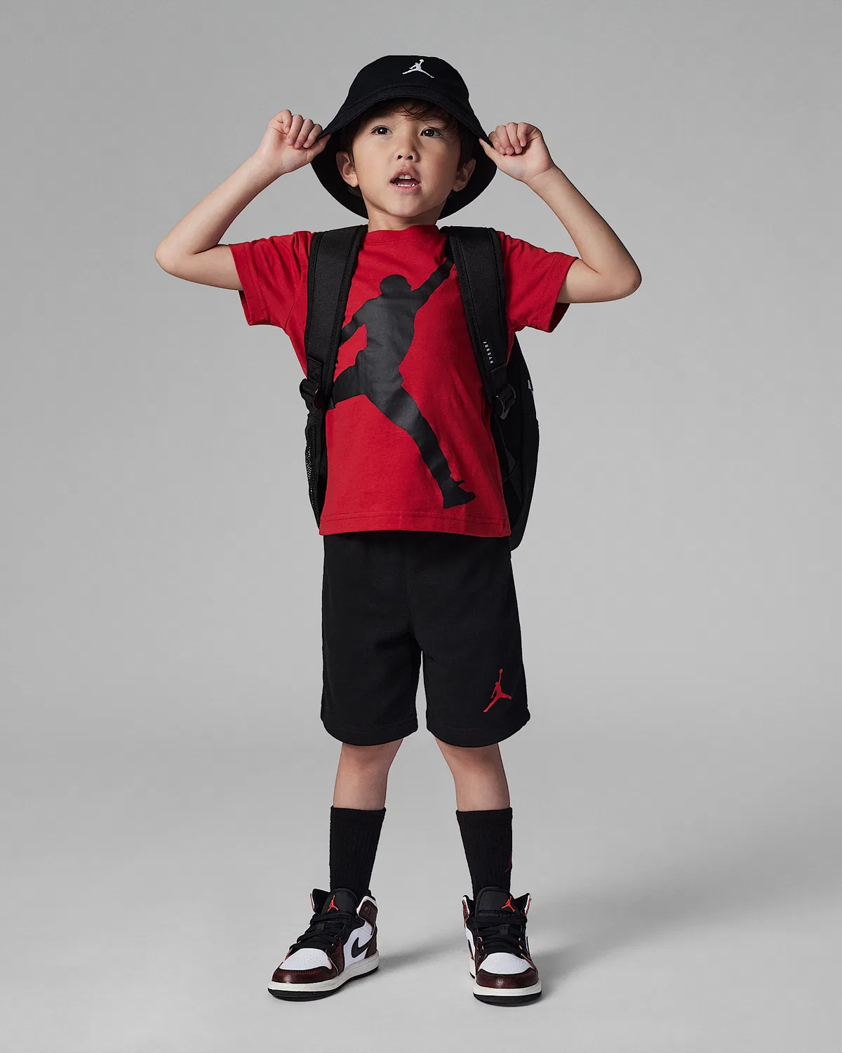 Детский набор из шорт и топа Jumbo Jumpman 2-Piece Shorts Set Jordan, Black