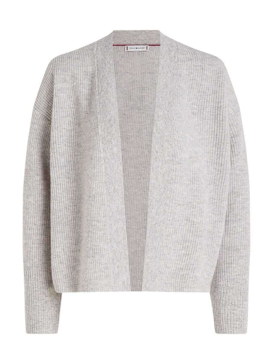 

Вязаный кардиган TOMMY HILFIGER Knit Cardigan, пятнистый серый