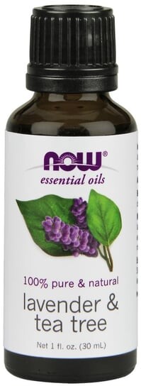

100% масло лаванды и масло чайного дерева (30 мл), Now Foods