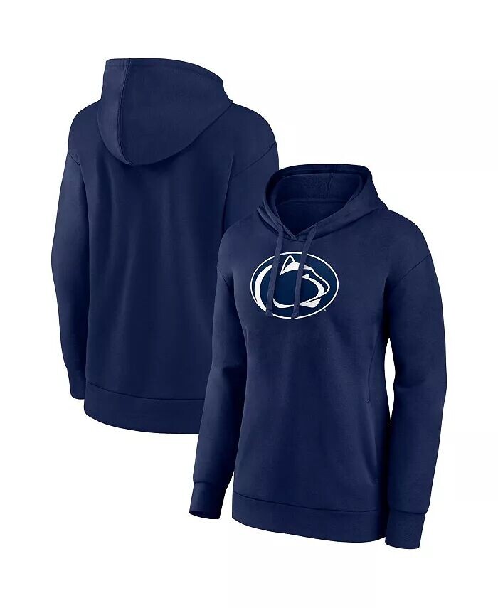 

Женский темно-синий пуловер с капюшоном Penn State Nittany Lions Evergreen Fanatics