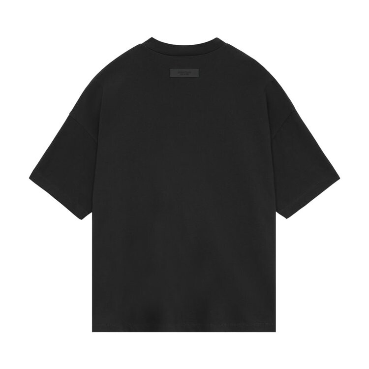 Футболка Fear of God Essentials Heavy Short-Sleeve Tee, черная — фото 2