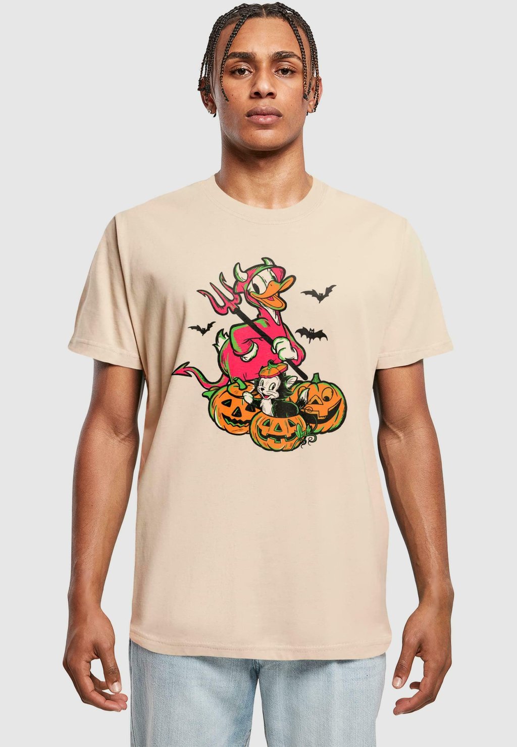 

Футболка с принтом HALLOWEEN DEVIL ABSOLUTE CULT, песочный