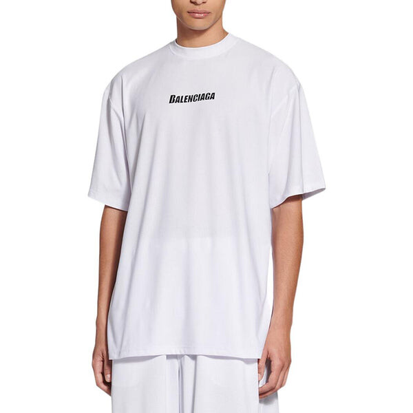 Футболка swim t-shirt 'white' Balenciaga, белый — фото 2
