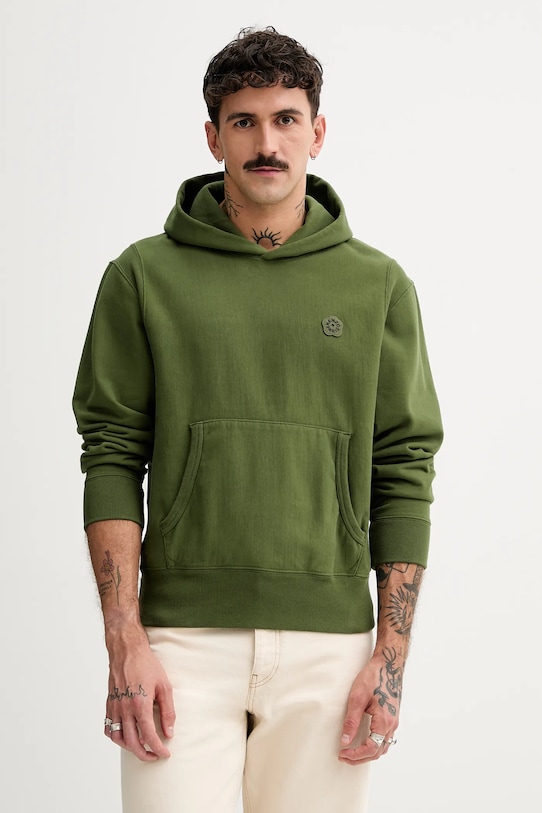 

Хлопковая толстовка Boke Flower 2.0 Kenzo, зеленый