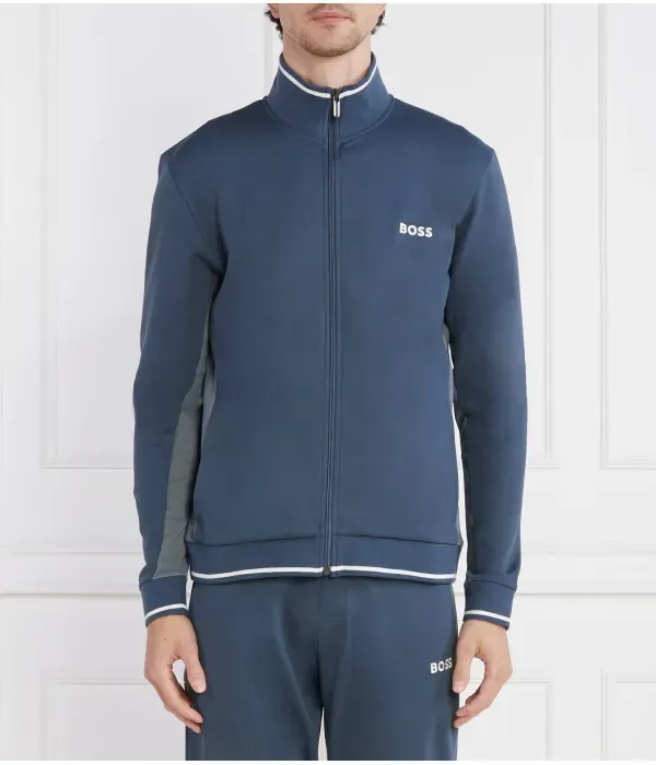 Спортивная толстовка regular fit Boss, синий