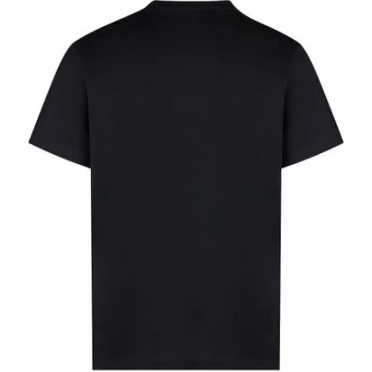 Футболка с принтом Alexander McQueen Black — фото 3