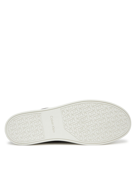 Кроссовки Clean Cup Low Laceup Oxf Su HM0HM01880 Calvin Klein, серый — фото 4