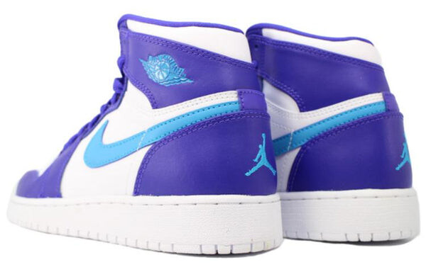 Кроссовки 1 high 'bright concord' Air Jordan, мультиколор — фото 4