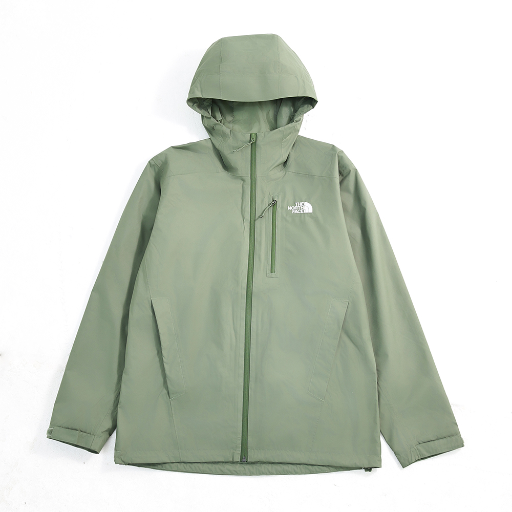 

Ветровка для городских исследований мужская waterproof и breathable THE NORTH FACE, зеленый