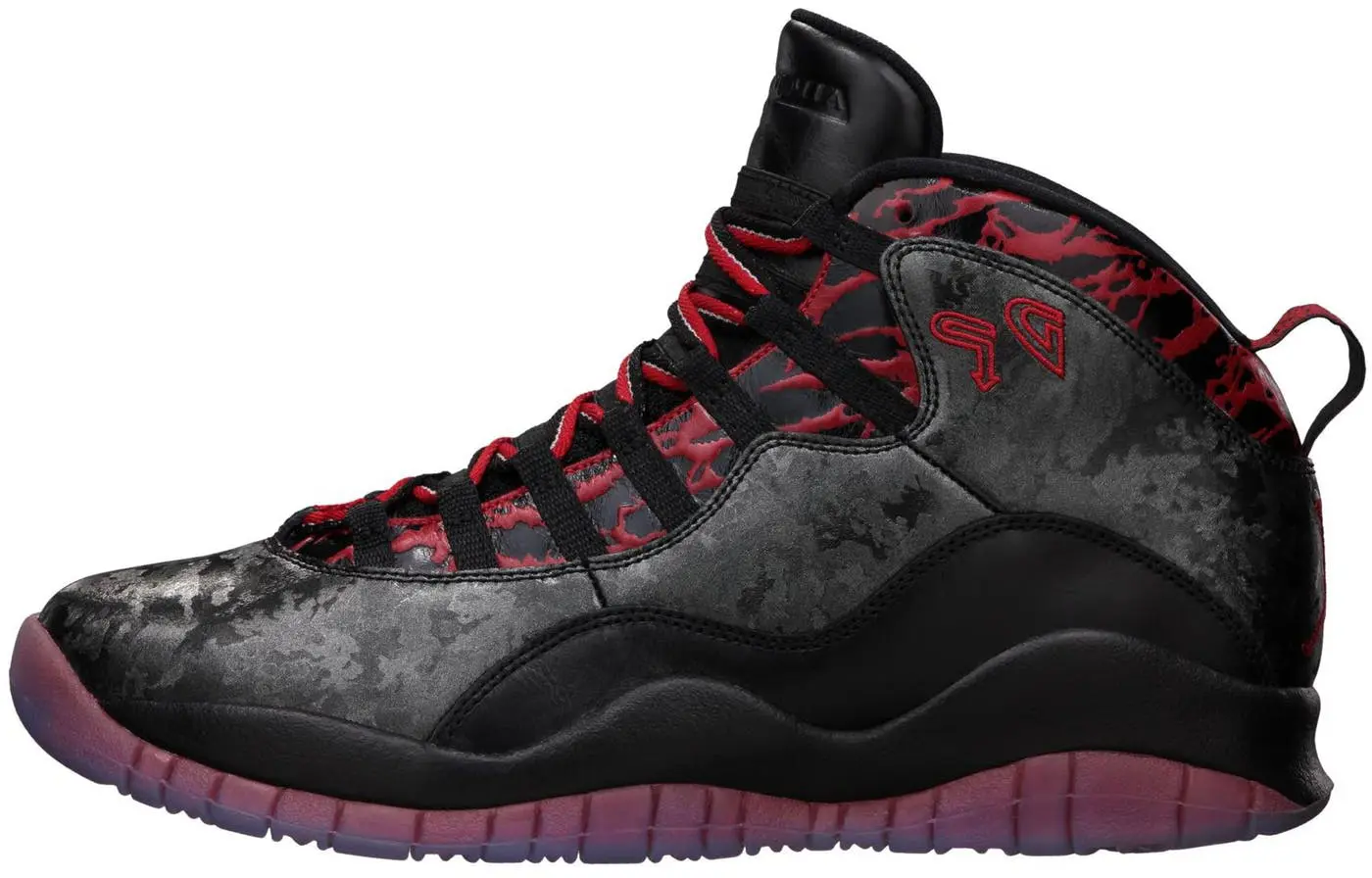 

Кроссовки JORDAN 10 Retro Doernbecher, Черный, Кроссовки JORDAN 10 Retro Doernbecher