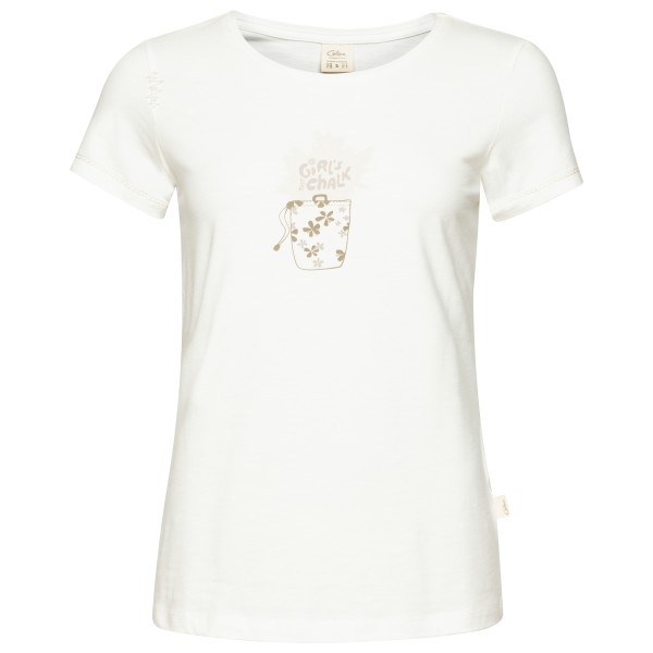 

Женская футболка с надписью "Gandia Girls Talk Melk" Chillaz, белый