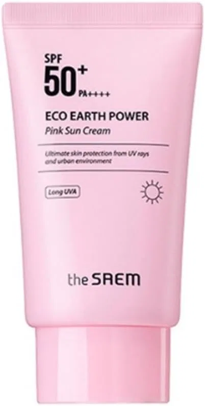 Солнцезащитный крем для лица Pink Sun SPF50+ PA++++ The Saem 50 г