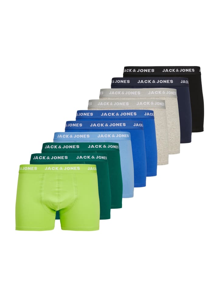 

Боксеры Jack & Jones Trunks Florian 12er Pack, разноцветный