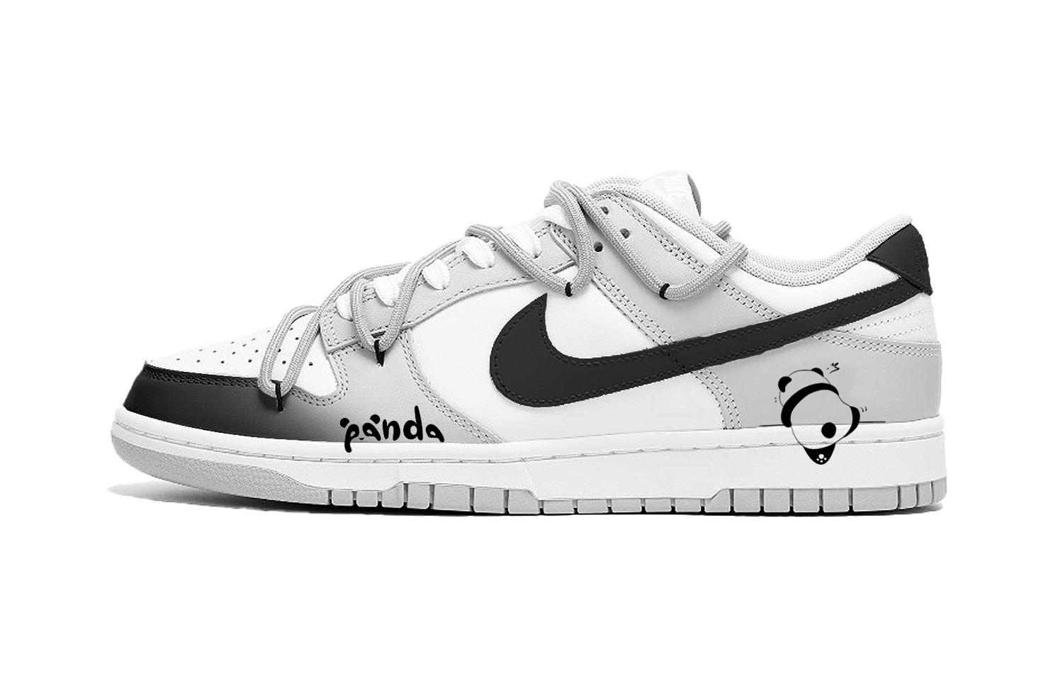 

Nike Кроссовки для скейтбординга Dunk Slip с амортизацией, износостойкие, легкие, низкие, мужские, белые