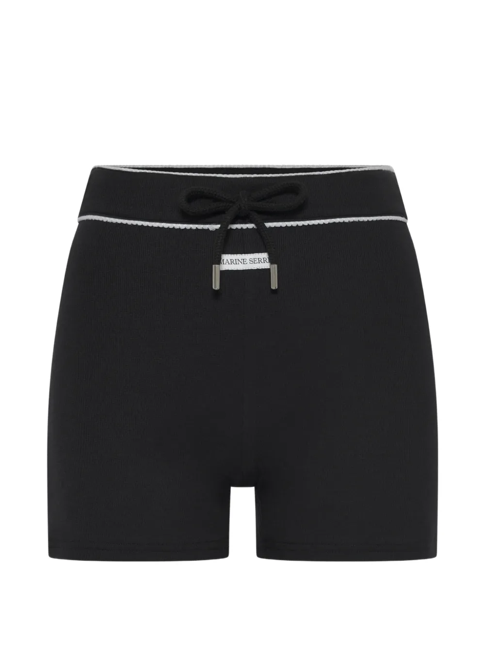 

Шорты на завязках Marine Serre, черный